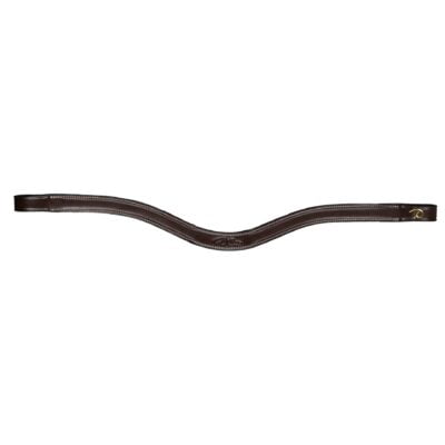 Dy'on Collection Flat Leather V Shaped Browband