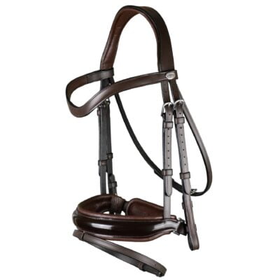 Dy'on Working Patent Crank Noseband Bridle with Flash
