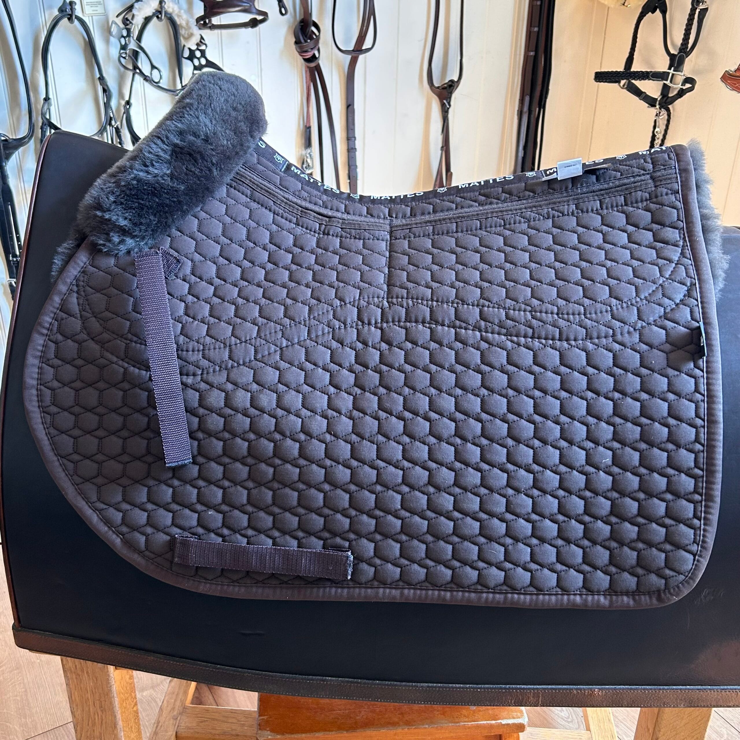Mattes Sheepskin Lined Saddlepad with Correction System